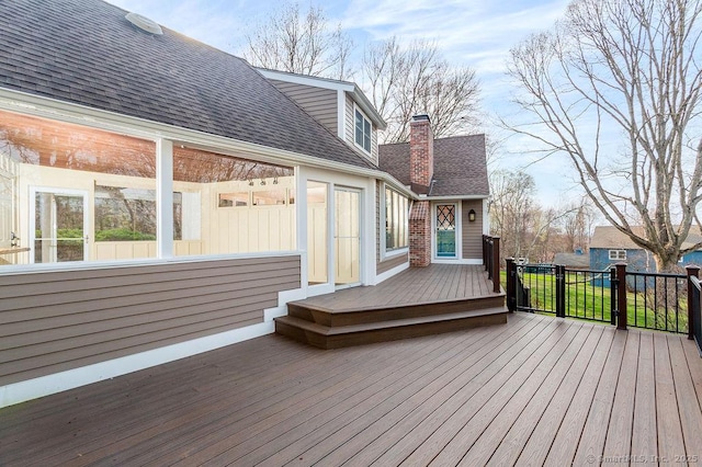 15 Fox Den Rd, Danbury, CT 06811 - view of deck