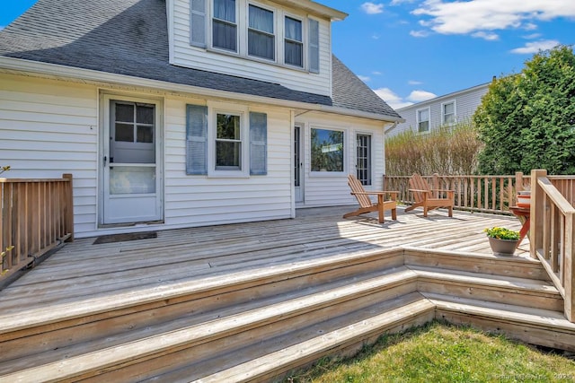 view of deck
