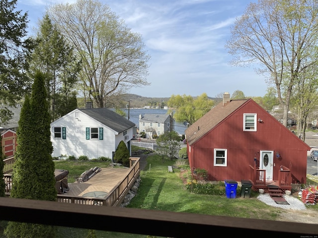 150 Mathew Rd, Winchester, CT 06098 - exterior space featuring a wooden deck