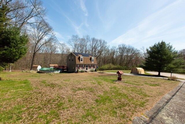 13 Damato Dr, Stonington, CT 06378 - view of yard featuring a wooden deck