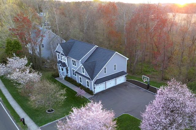 96 Damascus Rd, Branford, CT 06405 - aerial view with a view of trees