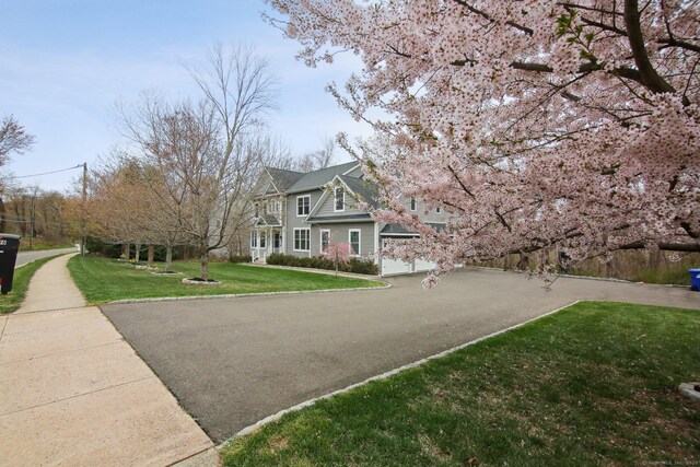 96 Damascus Rd, Branford, CT 06405 - exterior space with a front yard