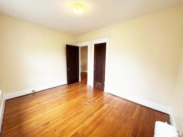 187 W Park Ave, New Haven, CT 06511 - empty room featuring baseboards and light wood finished floors