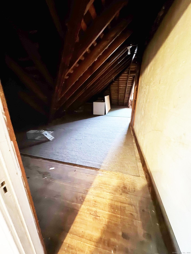 187 W Park Ave, New Haven, CT 06511 - view of unfinished attic