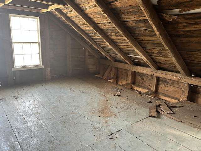 297 Main St, Hampton, CT 06247 - view of unfinished attic