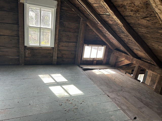 297 Main St, Hampton, CT 06247 - view of unfinished attic