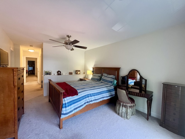 450 Naugatuck Ave Unit 450, Milford, CT 06460 - bedroom featuring light carpet and a ceiling fan