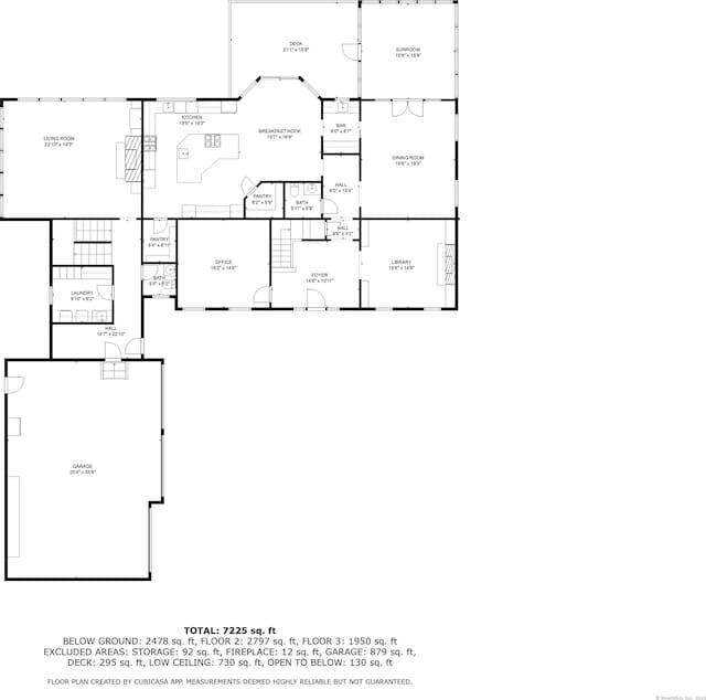 293 Lake Rd, Warren, CT 06777 - home floor plan