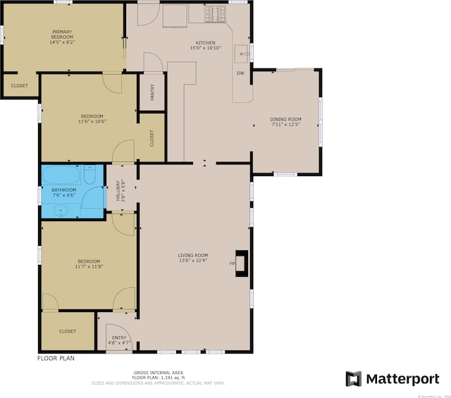 335 Paradise Ave, Hamden, CT 06514 - floor plan