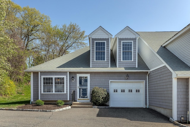 7 Mallory Sq Unit 7, Danbury, CT 06811 - view of front of property featuring a shingled roof and aphalt driveway