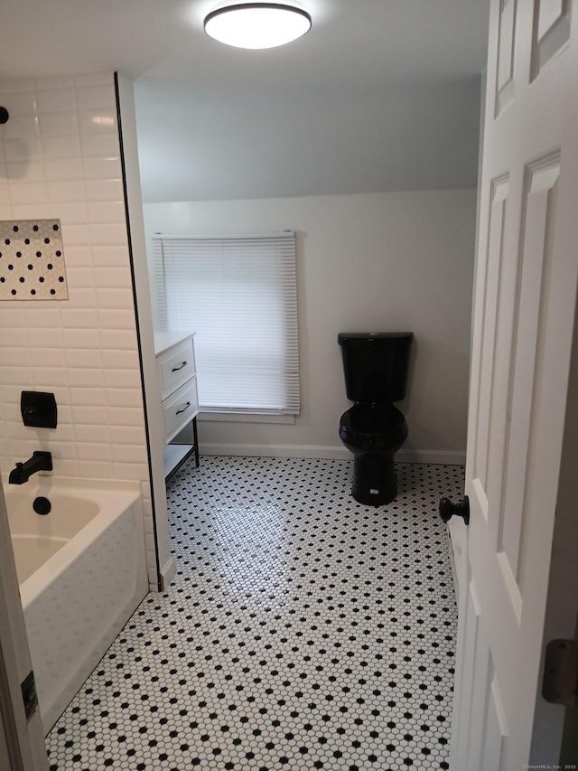22 Bristol St, Wallingford, CT 06492 - bathroom with vanity and baseboards