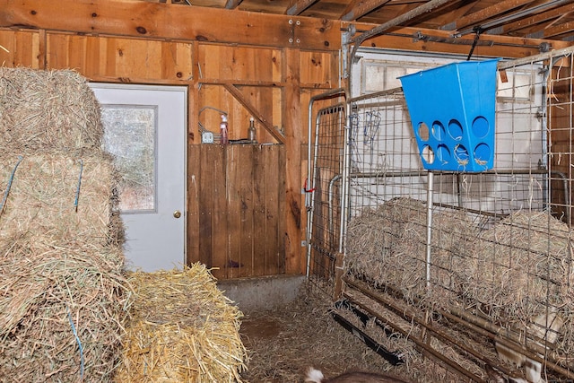 view of storage