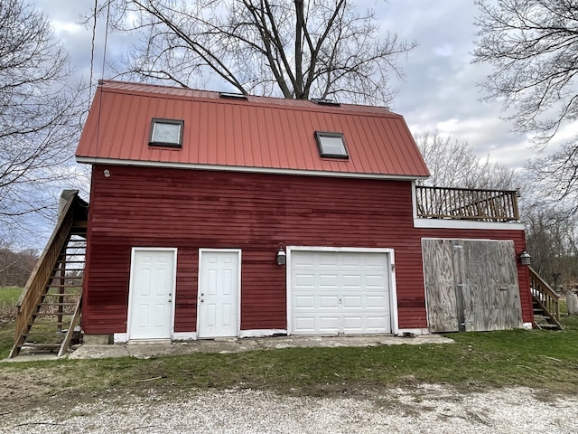 1156 Exeter Rd, Lebanon, CT 06249 - view of detached garage