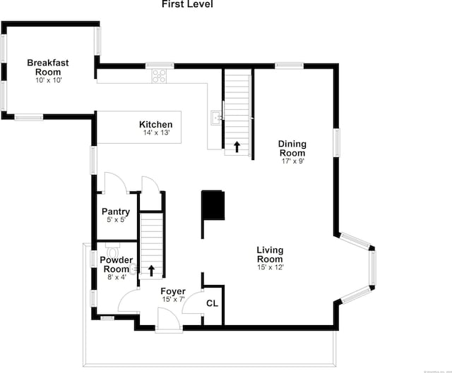 66 Seminary St, New Canaan, CT 06840 - view of room layout