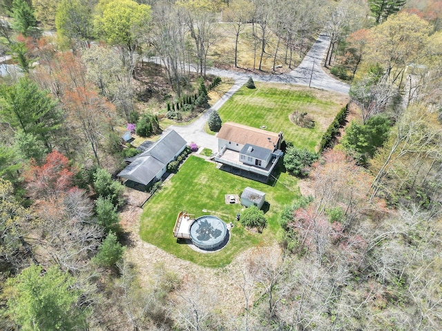 drone / aerial view