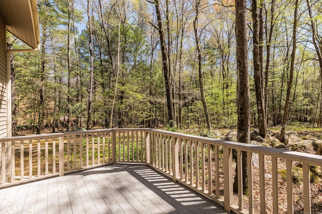 9 Stonehedge Way, Granby, CT 06060 - view of deck