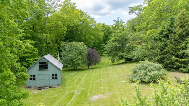 66 Hedlund Rd, East Haddam, CT 06423 - view of green lawn
