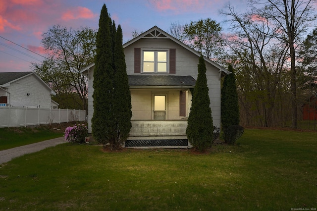 576 Main St, Somers, CT 06071 - view of front facade featuring fence and a front lawn