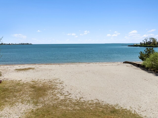 86 Wallacks Dr, Stamford, CT 06902 - water view featuring nearby beach