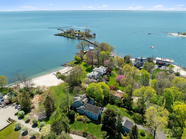 86 Wallacks Dr, Stamford, CT 06902 - drone / aerial view of a nearby body of water