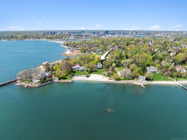 86 Wallacks Dr, Stamford, CT 06902 - bird's eye view of a nearby body of water