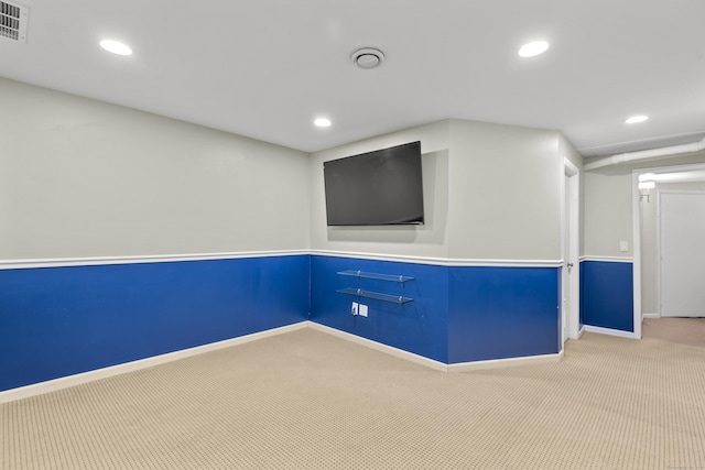 75 Brittania Rd Unit 75, Danbury, CT 06811 - interior space featuring carpet floors, recessed lighting, baseboards, and visible vents