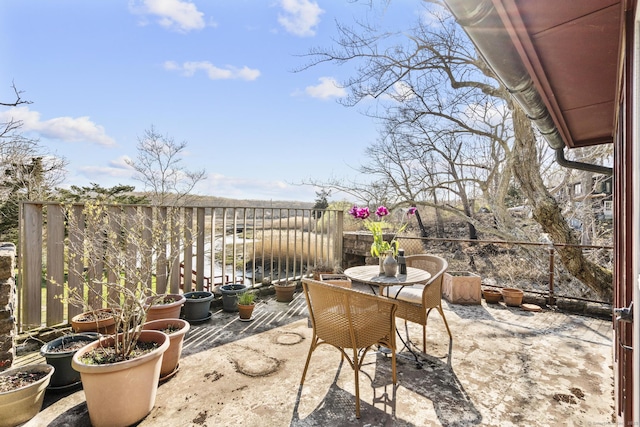 55-69 Sawmill Rd, Branford, CT 06405 - view of patio with fence