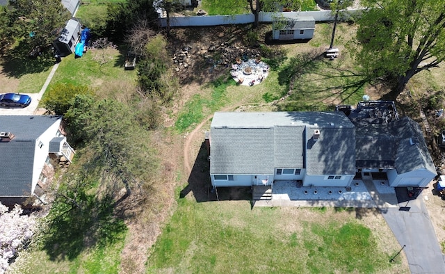drone / aerial view