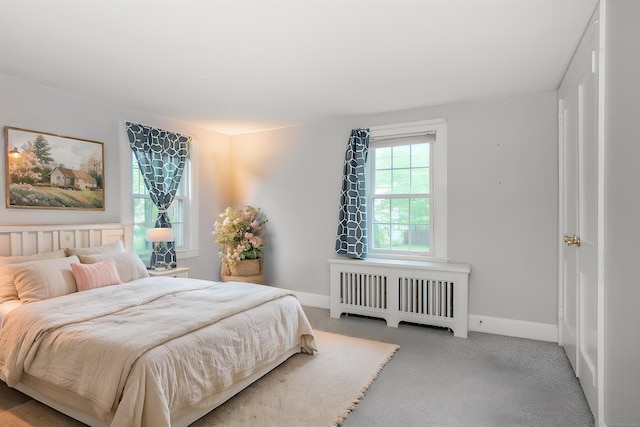 20 Fairview St, Simsbury, CT 06070 - bedroom featuring baseboards, radiator, and carpet flooring