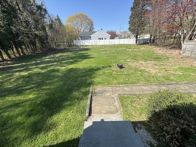 71 Schiller Rd, Fairfield, CT 06825 - view of yard featuring fence