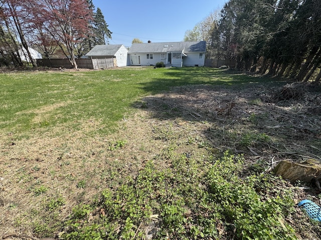 71 Schiller Rd, Fairfield, CT 06825 - view of yard featuring a fenced backyard
