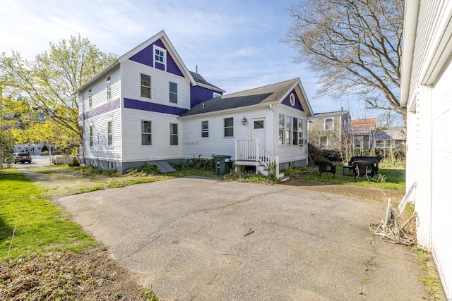16 Pearl St, Groton, CT 06355 - view of rear view of house
