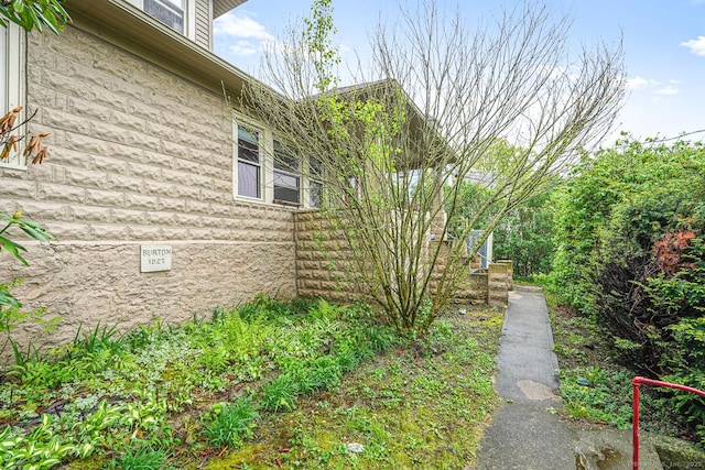 view of property exterior