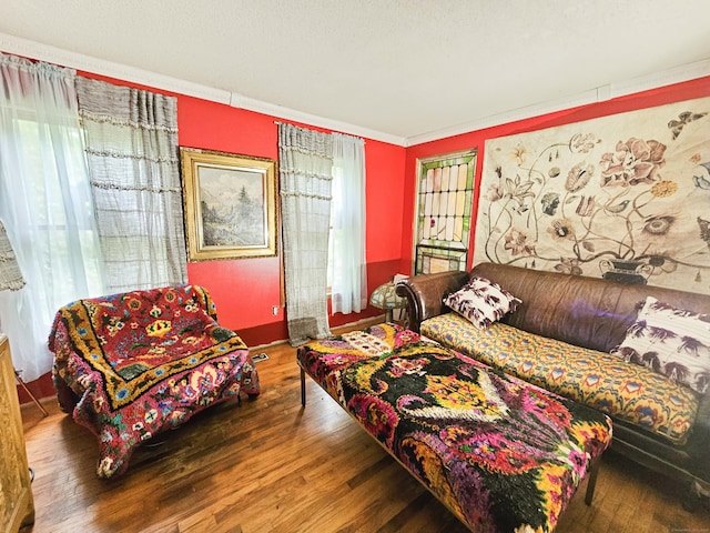 935 Gaylord Mountain Rd, Hamden, CT 06518 - bedroom with wood finished floors, crown molding, and baseboards
