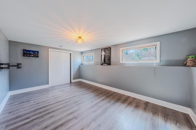 106 Lorraine Ter, Middletown, CT 06457 - unfurnished bedroom with wood finished floors and baseboards
