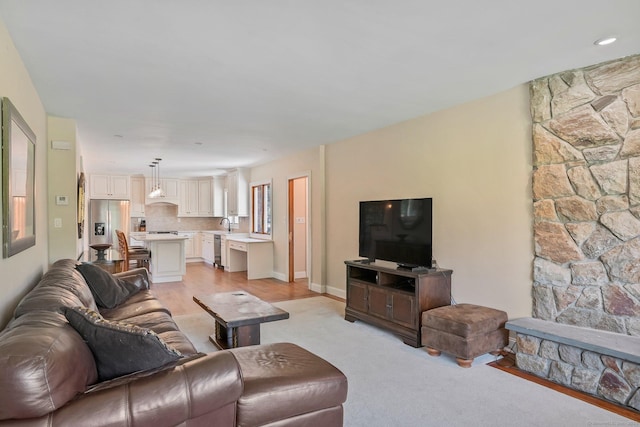 view of living room