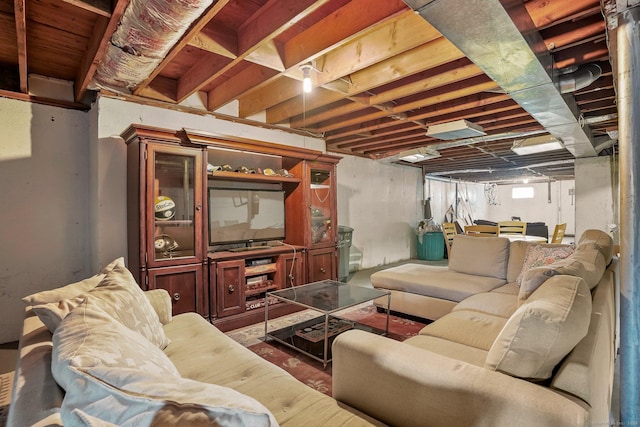 view of living area