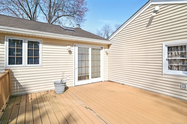 94 Maple Ridge Dr, Somers, CT 06071 - view of deck