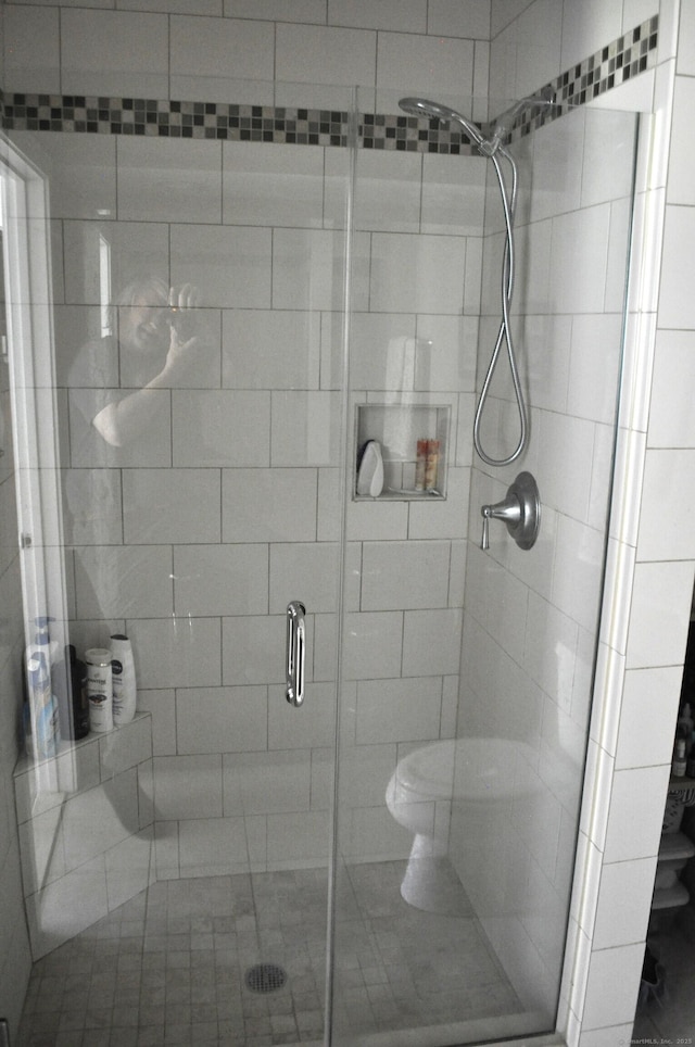 1 E Hayestown Rd Unit 142, Danbury, CT 06811 - full bathroom with a shower stall