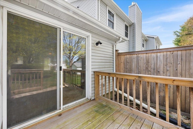view of deck
