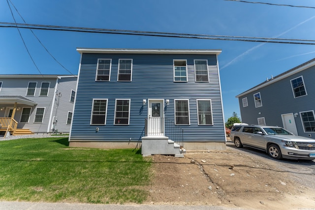 1 First St, Thompson, CT 06255 - view of front facade with a front lawn