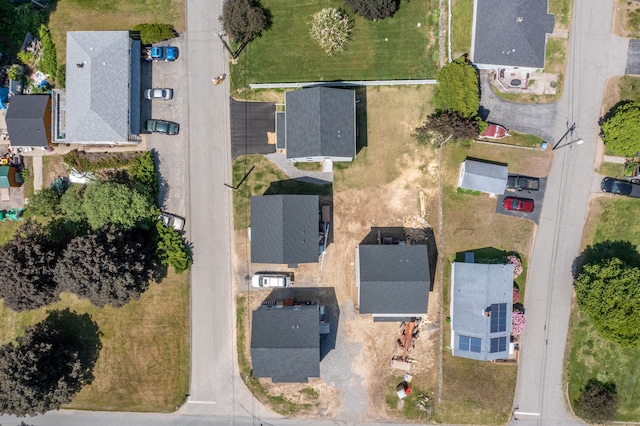 1 First St, Thompson, CT 06255 - aerial view of property and surrounding area with nearby suburban area