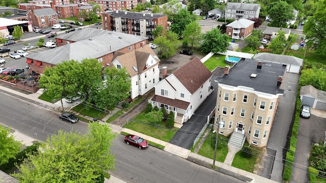 15 Eaton St, Hartford, CT 06114 - aerial perspective of suburban area