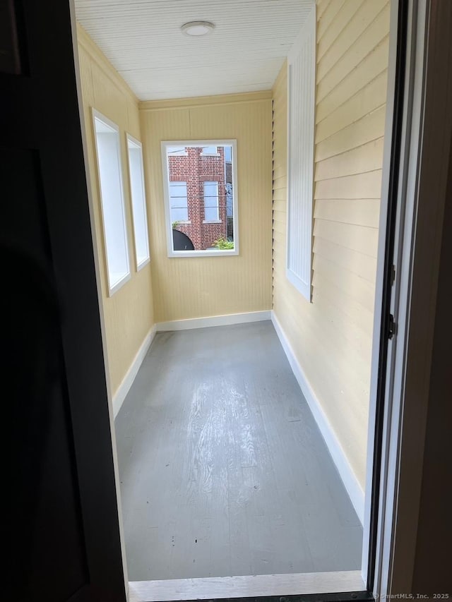 57 Erwin Pl, New Britain, CT 06051 - empty room featuring concrete flooring and baseboards