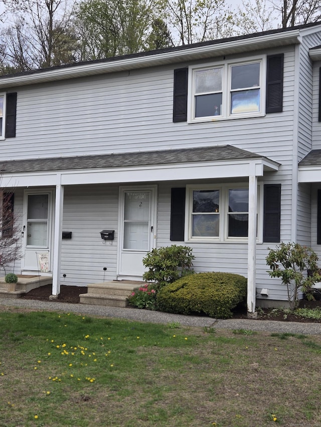 71 Arthur St Apt 2, Torrington, CT 06790 - view of property with a front lawn