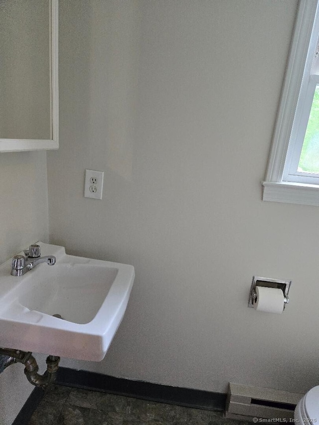 71 Arthur St Apt 2, Torrington, CT 06790 - bathroom with a sink and toilet