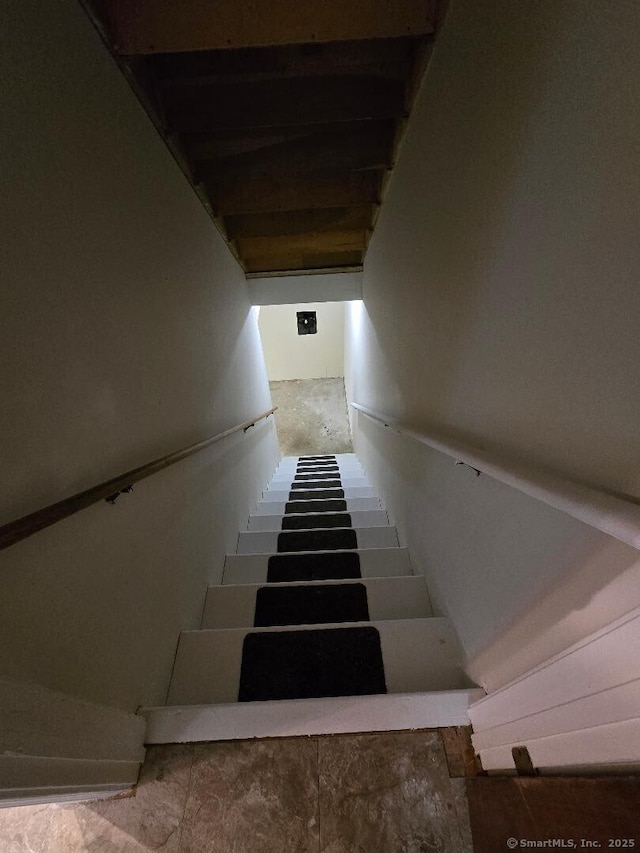 71 Arthur St Apt 2, Torrington, CT 06790 - view of staircase