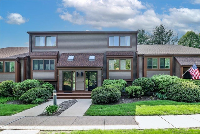 61 Wickhams Fancy Unit 61, Canton, CT 06019 - view of front of property featuring a shingled roof