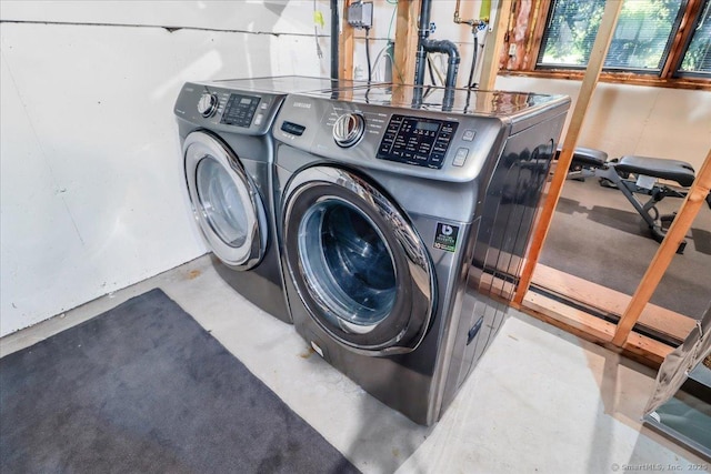 61 Wickhams Fancy Unit 61, Canton, CT 06019 - laundry area with washing machine and clothes dryer