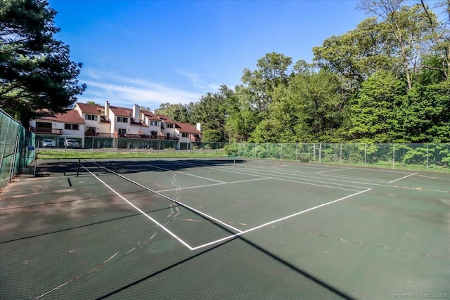 61 Wickhams Fancy Unit 61, Canton, CT 06019 - view of tennis court with fence